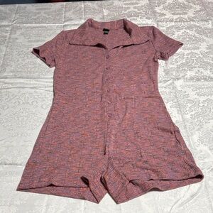 Wild Fable Pink and Purple Romper Size M